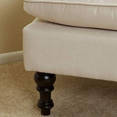 Tufted Stool Footstool Sofa Couch for Living Room Bedroom Office
