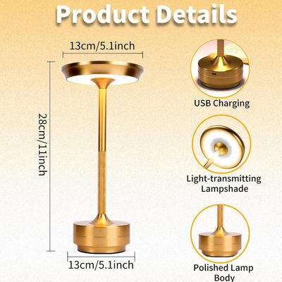 Rechargeable Luminous Elegance Table Lamp 