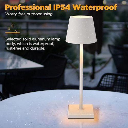 Outdoor Waterproof Cordless Touch Lamp