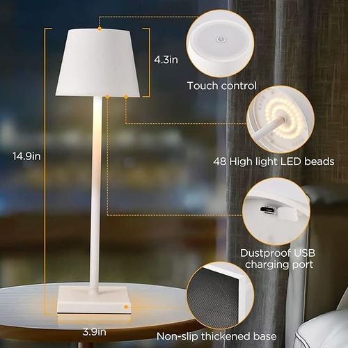 Outdoor Waterproof Cordless Touch Lamp