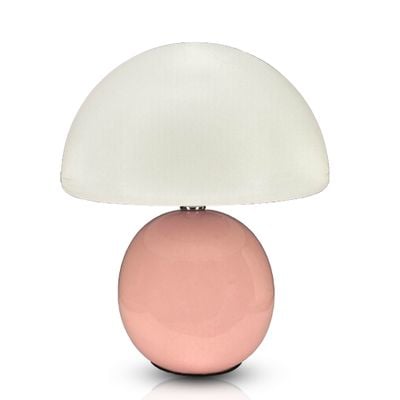 French Cream Wind Table Lamp Premium Bedroom Bedside Lamp - Mushroom Style 1