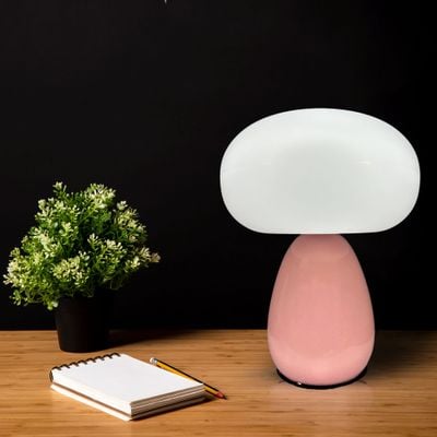 French Cream Wind Table Lamp Premium Bedroom Bedside Lamp - Mushroom Style 2