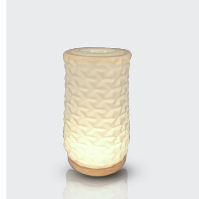 Illuminated Table Vase - 2 in 1 Table Lamp - Flower Vase cum Table Lamp - Crystal Design