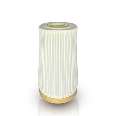 Illuminated Table Vase - 2 in 1 Table Lamp - Flower Vase cum Table Lamp - Line Design