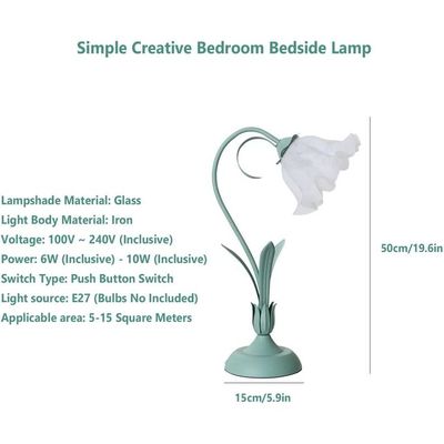 Minimalistic Flower Lamp Control with Switch