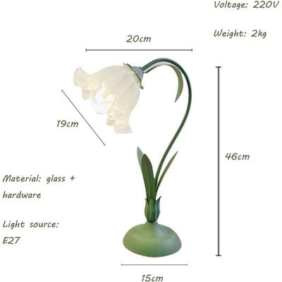 Minimalistic Flower Lamp Control with Switch