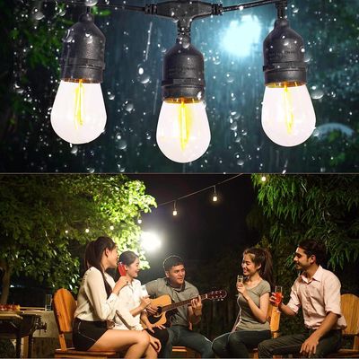 Solar String Lights with Remote Control, IPStank 50FT