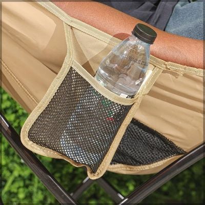 Yatai Portable Folding Camping Chair With storage pocket Picnic Chair For Beach Pool Side Fishing Chair BBQ Beach Chair