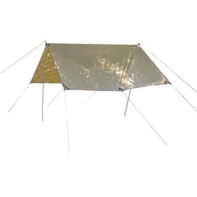 Yatai Camping Tarp for Beach, Multifunctional Waterproof Rain Fly Tent Tarp 400 x 290 cm, Big Anti-UV Lightweight Camping Shelter Large Outdoor Sunshade