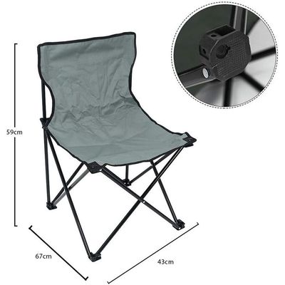 YATAI Beach Camping Folding Chair, Ultralight Backpacking Chair without Cup Holde, Carry Bag Compact & Heavy Duty Outdoor, Camping, BBQ, Beach, Travel, Picnic, Festival
