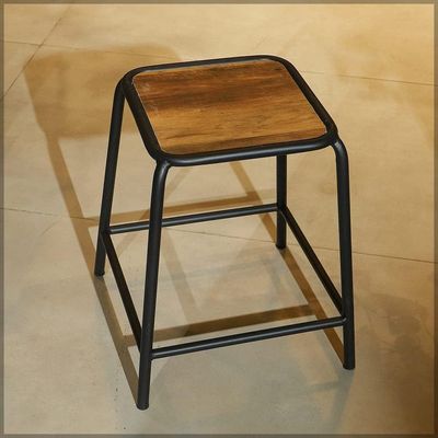 YATAI Wooden Bar Stool - Dining Room Chair For Kitchen Counter Bar With Footrest - Tall Kitchen Barstool Chairs – Bar Chair For Breakfast Dining Stool High Chair For Kitchen - Stool For Dressing Table
