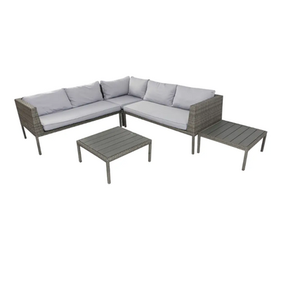 Swin Aluminum 5 seater Outdoor Sofa Set
