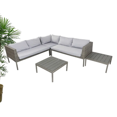 Swin Aluminum 5 seater Outdoor Sofa Set
