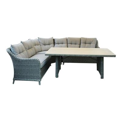 Swin Rattan 5 Seater Comfortbale Outdoor Sofa Set