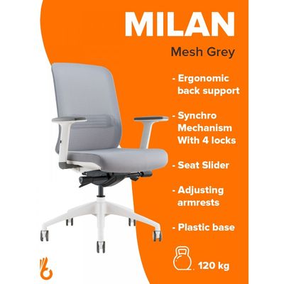 Milan Mesh Grey