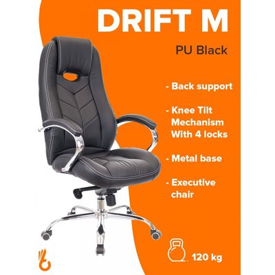 Drift M PU Black 