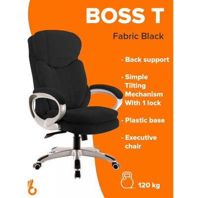 Boss T Fabric Black 