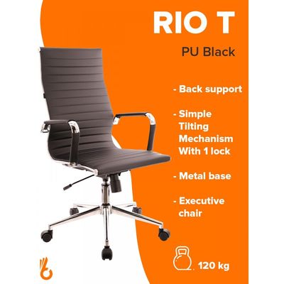 Rio Black T PU Black 
