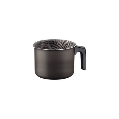 Tramontina Paris Texture 10cm 0.8L Graphite Aluminum Multipurpose Boiler with Interior and Exterior Starflon Max Lead PFOA Free Nonstick Coating