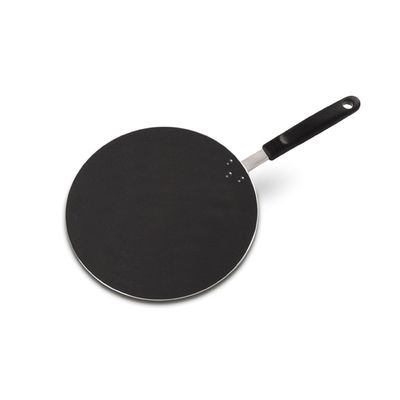 Tramontina Napoli 30cm Black Aluminum Nonstick Flat Tawa