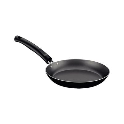 Tramontina Chelsea 20cm 0.8L Black Aluminum Frying Pan with Interior and Exterior Starflon Max PFOA Free Nonstick Coating