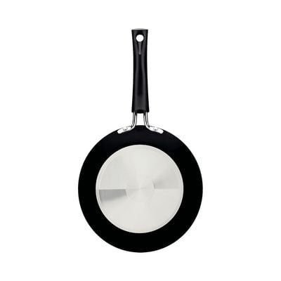 Tramontina Chelsea 20cm 0.8L Black Aluminum Frying Pan with Interior and Exterior Starflon Max PFOA Free Nonstick Coating