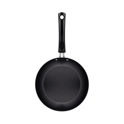 Tramontina Chelsea 20cm 0.8L Black Aluminum Frying Pan with Interior and Exterior Starflon Max PFOA Free Nonstick Coating