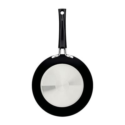 Tramontina Chelsea 24cm 1.2L Black Aluminum Frying Pan with Interior and Exterior Starflon Max PFOA Free Nonstick Coating