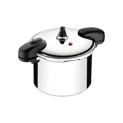 Tramontina Valencia 24cm 8L Polished Aluminum Pressure Cooker