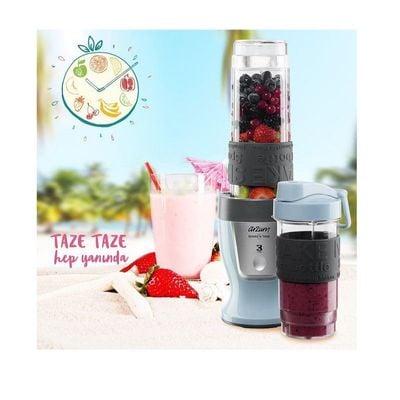 Arzum Blender Shaken Take Smoothie Misty 300 Watts Model AR1032 Blue