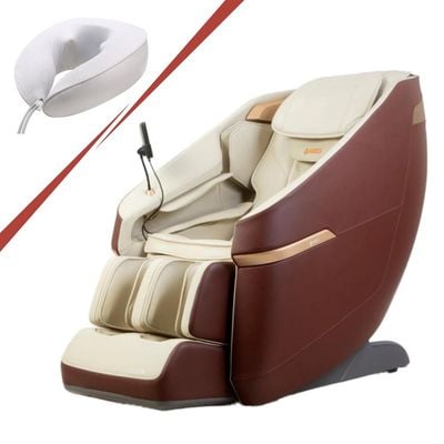 ARES uClass Massage Chair + uNeck 4D  (Beige/Brown)