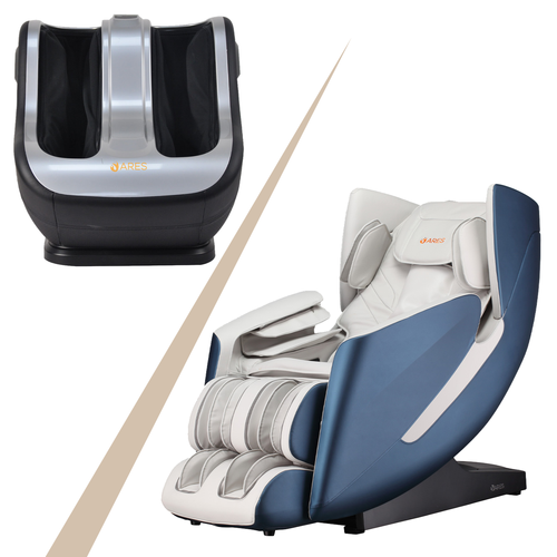 ARES iDive + iFoot Massager | “SL” Comfortable Shape Curved Rail 