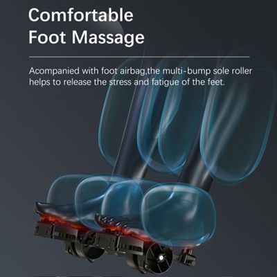 ARES iDive + iFeel Foot Massager | “SL” Comfortable Shape Curved Rail