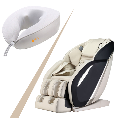 ARES iPremium + uNeck-4D Massager | “SL” Comfortable Shape Curved Rail