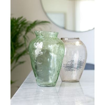 LUNA GLASS VASE - PASTEL GREEN