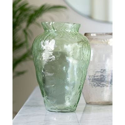 LUNA GLASS VASE - PASTEL GREEN