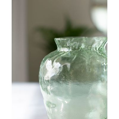 LUNA GLASS VASE - PASTEL GREEN