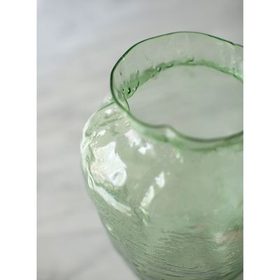 LUNA GLASS VASE - PASTEL GREEN