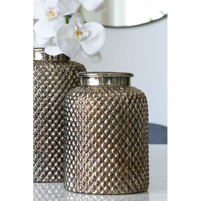 SPECKLE GLASS VASE - TALL