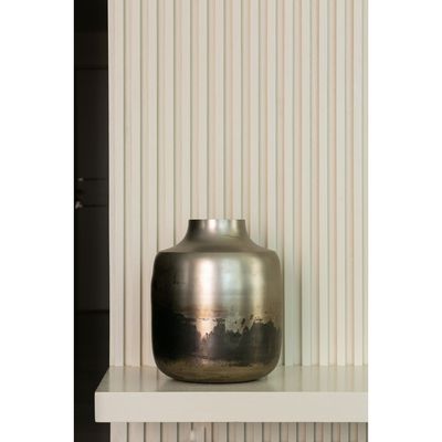 SOMBRA METAL VASE - SHORT