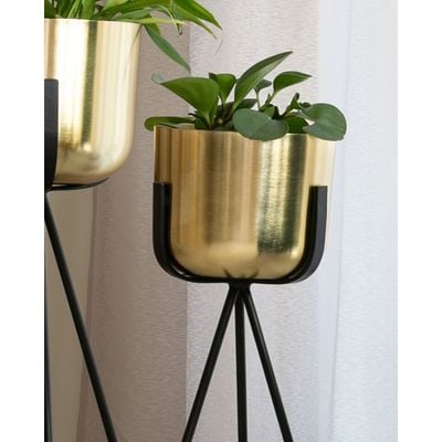 ALTO METAL PLANTER - SHORT