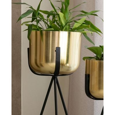 ALTO METAL PLANTER - TALL