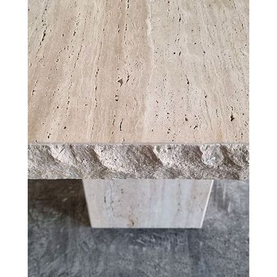 Vintage Italian Travertine 60X60X6Cm 50 Cm