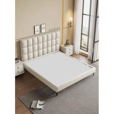 Wooden Twist Melfi Modernize Leatherette Upholstery Bed for Luxury Bedroom
