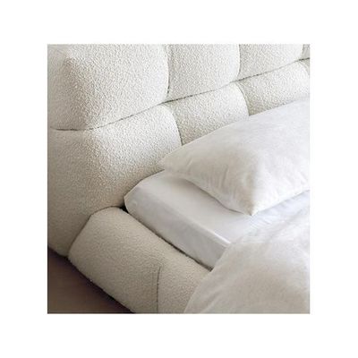 Awf Modernize Boucle Upholstery Bed for Luxury Bedroom Contemporary, Stylish, and Elegant