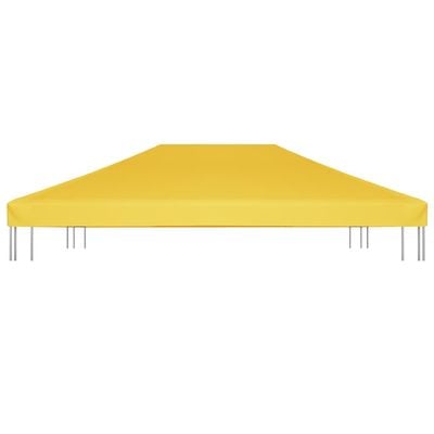 Gazebo Top Cover 270 g/m² 4x3 m Yellow