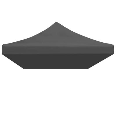 Party Tent Roof 3x6 m Anthracite