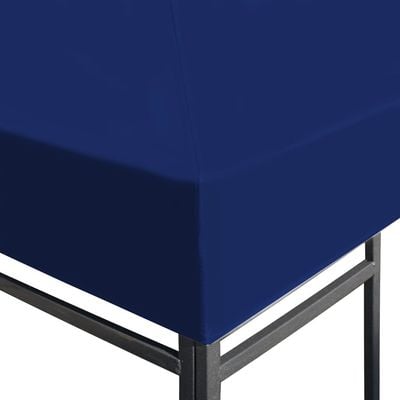 Gazebo Top Cover 310 g/m² 3x3 m Blue
