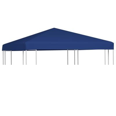 Gazebo Top Cover 310 g/m² 3x3 m Blue