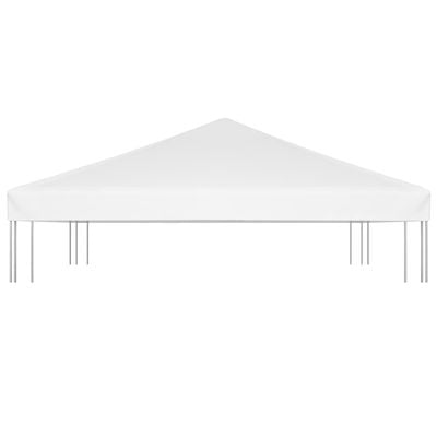 Gazebo Top Cover 270 g/m² 3x3 m White